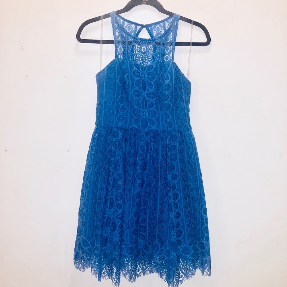 Floral Lace Party Dress